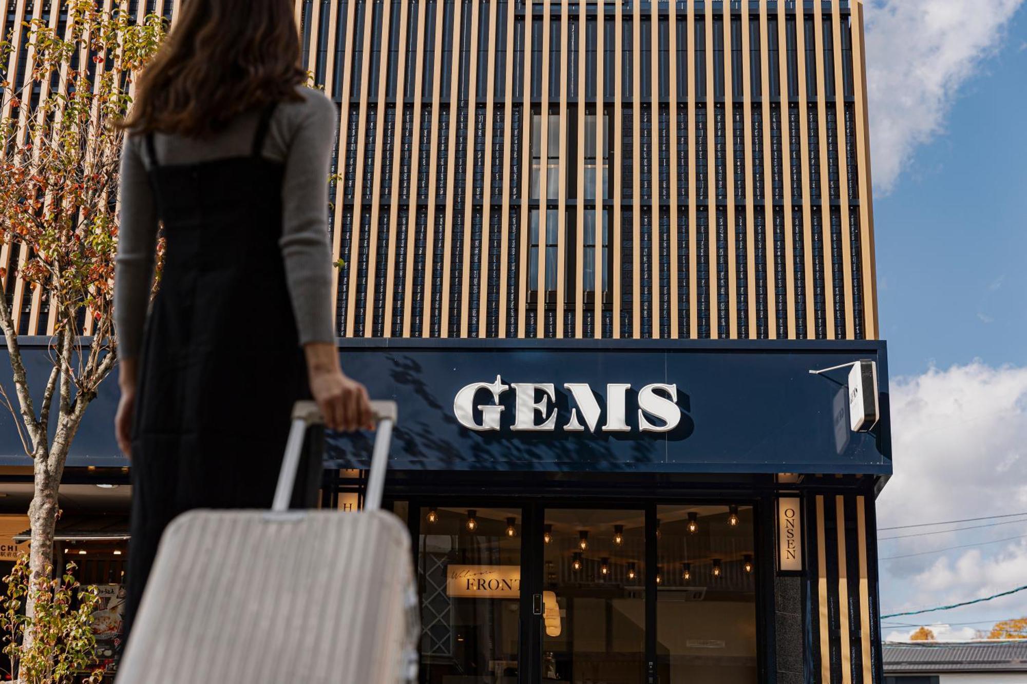 Gems Yufuin Hotel And Spa Cafe Bar Zewnętrze zdjęcie